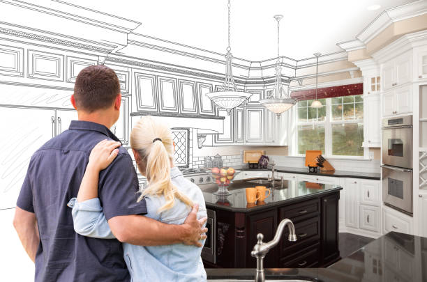Professional Kitchen Flooring technician working in Issaquah, WA
